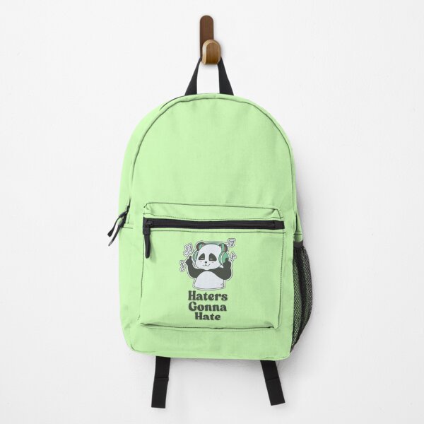 Item preview, Haters Going to Hate Panda with Headphones – Cool Music Lover Design designed and sold by Basma Store.