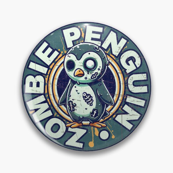 Item preview, Zombie Penguin designed and sold by pUNKnown.