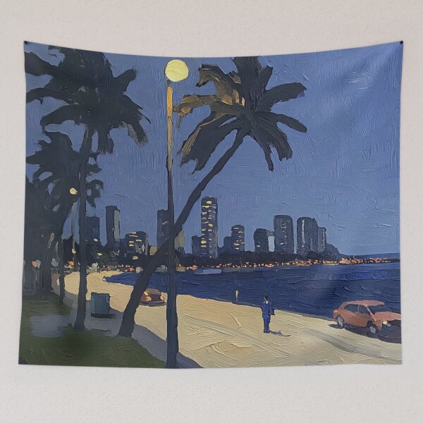 Item preview, Gold Coast | Post-impressionist painting style designed and sold by ComicsFactory.