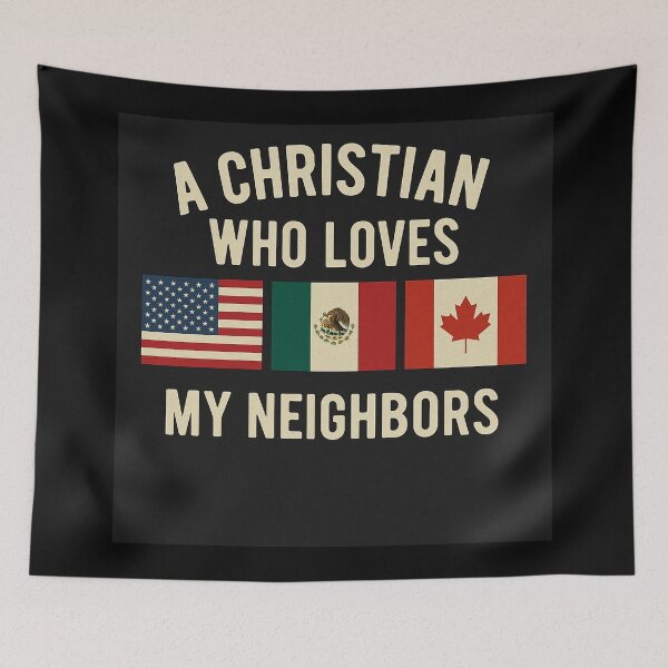 Item preview, A Christian Who Loves My Neighbors" - International Unity designed and sold by MySheetMusicArt.