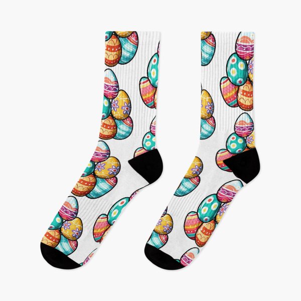 Item preview, Easter eggs bundle - colored happy easter designed and sold by MaveArts.