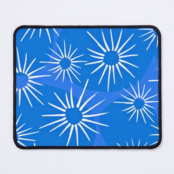 Item preview, Mid-Century Modern Blue And White Sunburst 1950's Pattern designed and sold by DEC02.