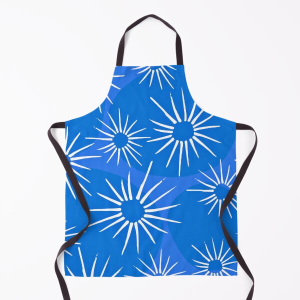 Item preview, Mid-Century Modern Blue And White Sunburst 1950's Pattern designed and sold by DEC02.