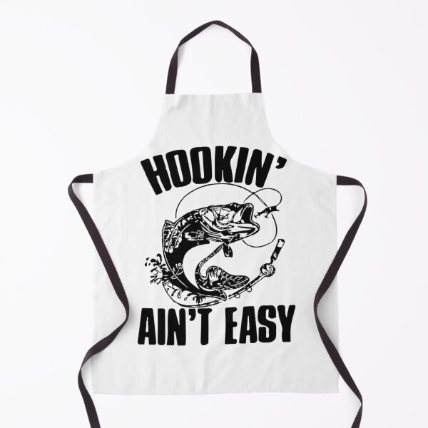 Item preview, Hooking Ain't Easy - Funny Fishing Quotes designed and sold by Vicky021.