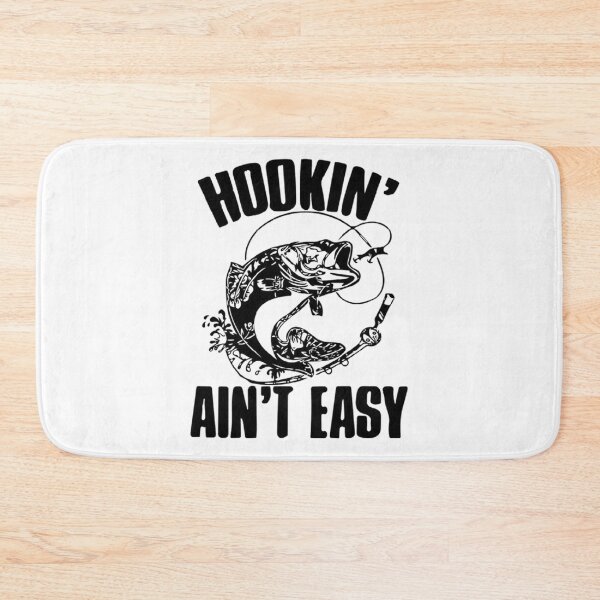 Item preview, Hooking Ain't Easy - Funny Fishing Quotes designed and sold by Vicky021.