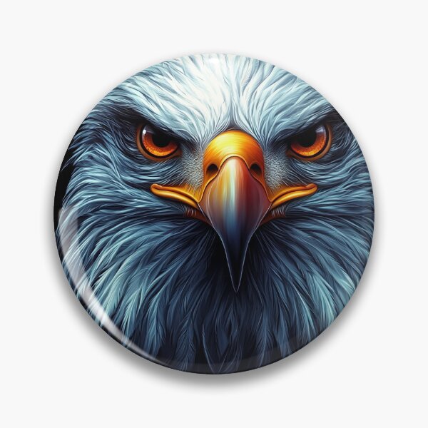Item preview, Fury in Feathers: The Ember-Eyed Eagle designed and sold by Pixel Junkies Studio.