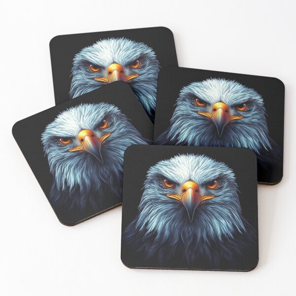 Item preview, Fury in Feathers: The Ember-Eyed Eagle designed and sold by Pixel Junkies Studio.