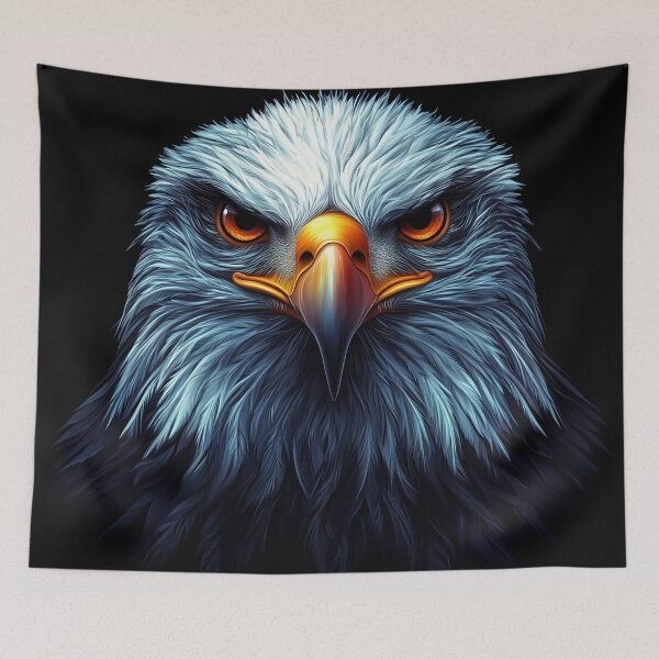 Item preview, Fury in Feathers: The Ember-Eyed Eagle designed and sold by Pixel Junkies Studio.