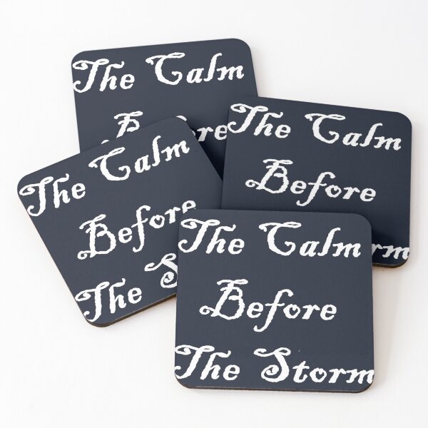 Item preview, The Calm Before The Storm designed and sold by Seeded.