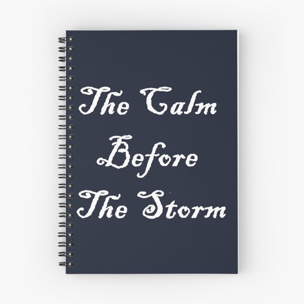 Item preview, The Calm Before The Storm designed and sold by Seeded.