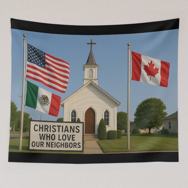 Item preview, Christians Who Love Our Neighbors" - International Unity Church designed and sold by MySheetMusicArt.