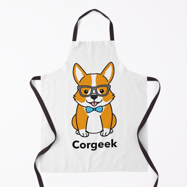 Item preview, Corgeek. Corgi dog T-shirt. Goofy, weird and fun artwork by wonkydoodleink designed and sold by wonkydoodleink.