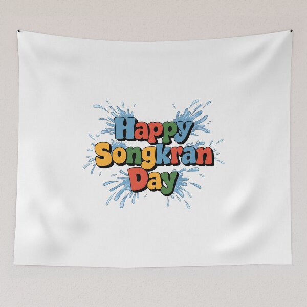 Item preview, Happy Songkran Day designed and sold by criticalzon.
