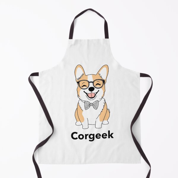 Item preview, Corgeek. Corgi dog T-shirt. Version 4. Goofy, weird and fun artwork by wonkydoodleink designed and sold by wonkydoodleink.