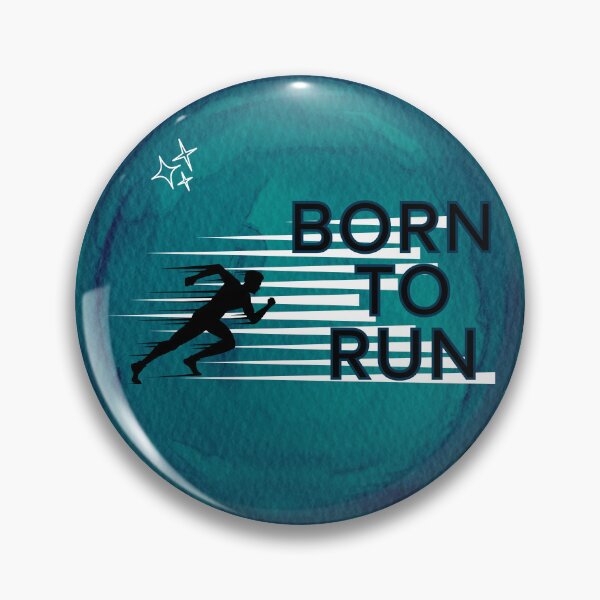 Item preview, Born to Run green circle  designed and sold by ClickATee Store .