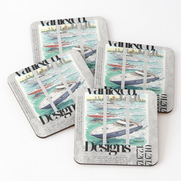 Item preview, Miami Street art Collection designed and sold by VaniCoDesigns.