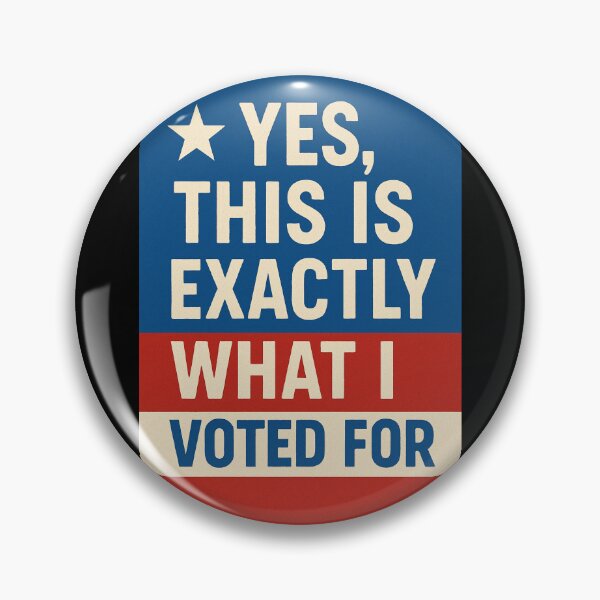 Item preview, Yes, This Is Exactly What I Voted For" - Proud Voter  designed and sold by MySheetMusicArt.