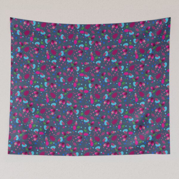 Item preview, Easter Eggs on a Dark Blue Background designed and sold by UnexpectedUser.