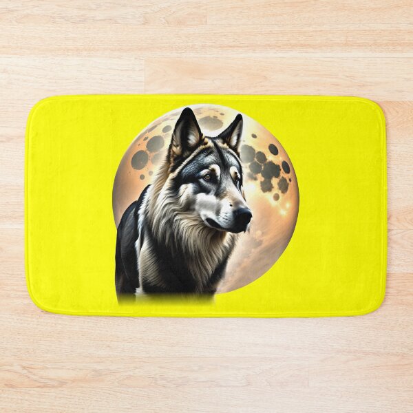 Item preview, WOLFDOG (#FFFF00) designed and sold by Marlon Oseguera.