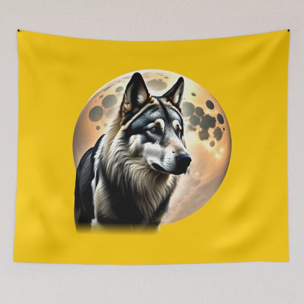 Item preview, WOLFDOG (#FFCC00) designed and sold by Marlon Oseguera.