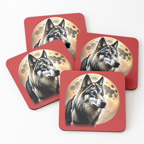 Item preview, WOLFDOG (#C42A2A) designed and sold by Marlon Oseguera.