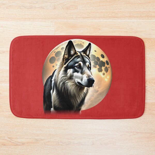 Item preview, WOLFDOG (#C42A2A) designed and sold by Marlon Oseguera.