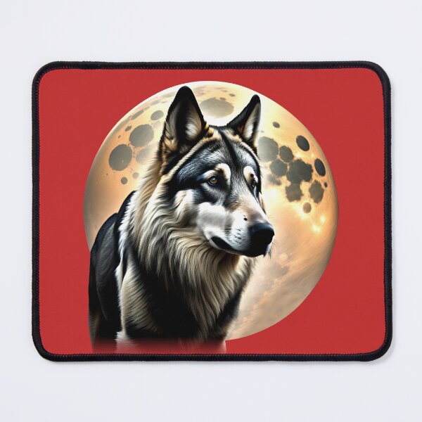 Item preview, WOLFDOG (#C42A2A) designed and sold by Marlon Oseguera.