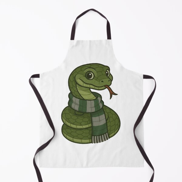 Item preview, Clever Snake Mascot – Green and Silver House Animal Illustration designed and sold by Greemo03.