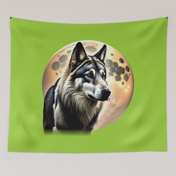 Item preview, WOLFDOG (#99CC33) designed and sold by Marlon Oseguera.