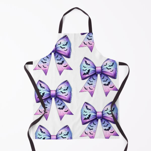 Item preview, Pastel Watercolor Bow with Black Bats, Kawaii Gothic Halloween  designed and sold by Adorablehaunts.