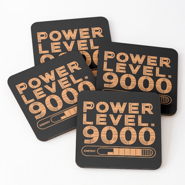 Item preview, Power Level 9000 – Ultimate Anime Energy designed and sold by Evolved Ape.