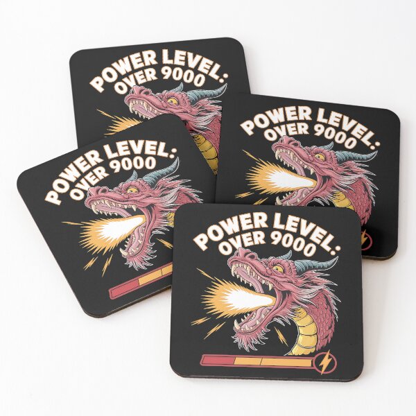 Item preview, Power Level 9000 – Ultimate Anime Energy designed and sold by Evolved Ape.