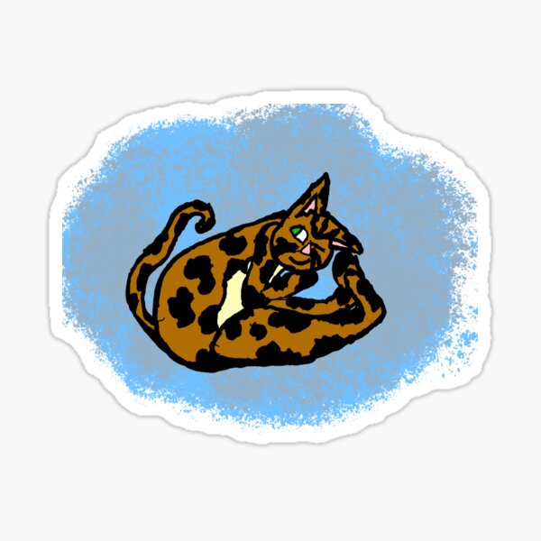 Item preview, Mischievous, sleepy cat  designed and sold by BBarrMedia.