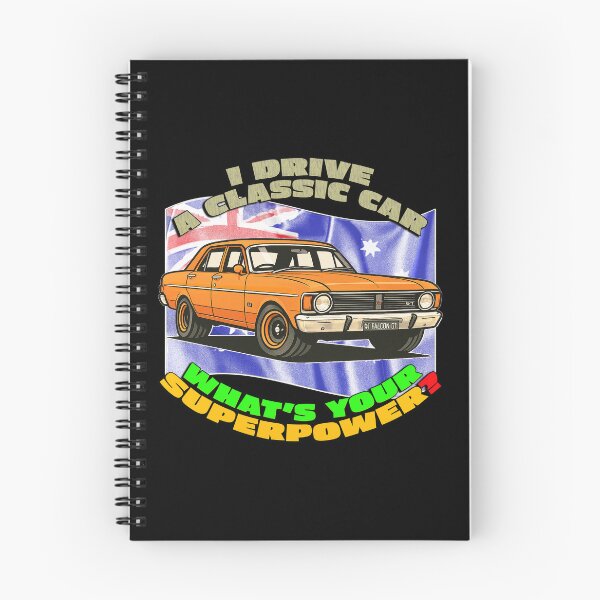 Item preview, XT Falcon GT Cartoon – Aussie Classic Muscle Car Design designed and sold by Michael van der Hoorn.