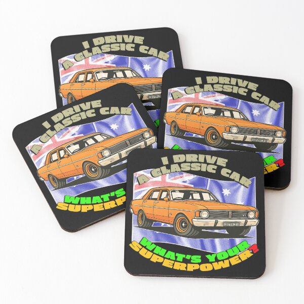 Item preview, XT Falcon GT Cartoon – Aussie Classic Muscle Car Design designed and sold by Michael van der Hoorn.