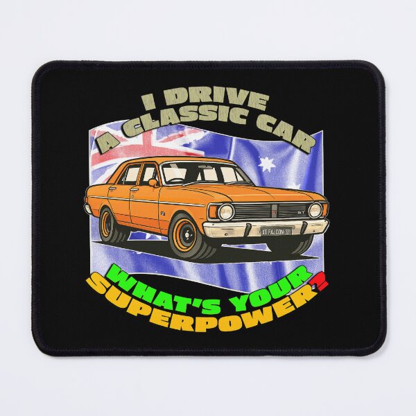 Item preview, XT Falcon GT Cartoon – Aussie Classic Muscle Car Design designed and sold by Michael van der Hoorn.