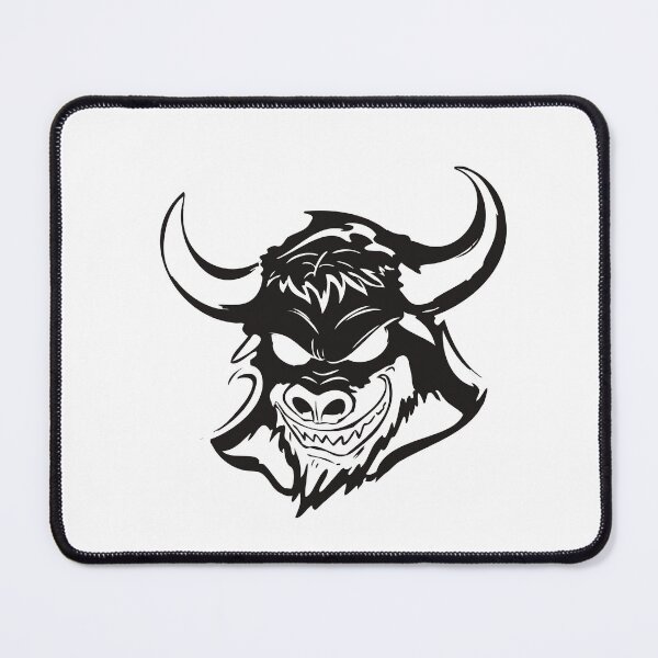 Item preview, Minotour black and white designed and sold by patricioguerra.