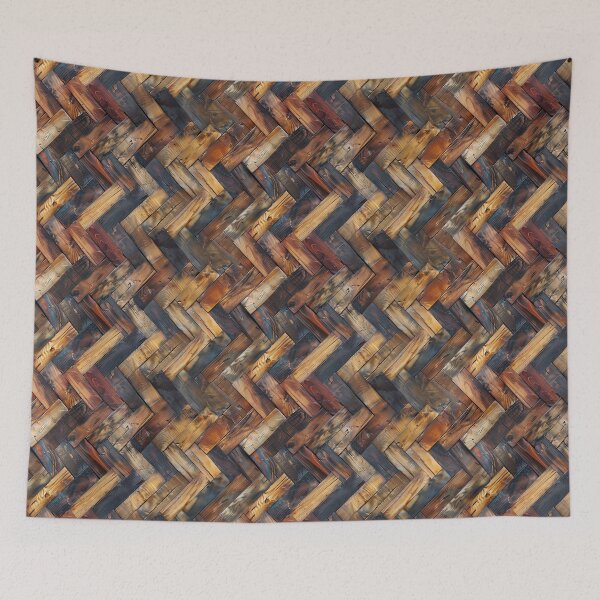 Item preview, Rustic Herringbone Wood Texture designed and sold by NTGUILTY.