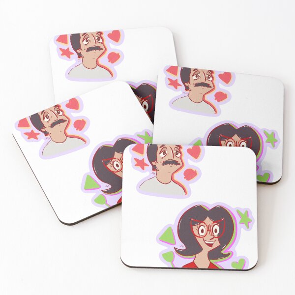 Item preview, Bob and Linda Belcher pair portraits designed and sold by THOMCO.