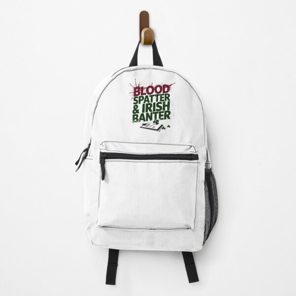 Item preview, Blood Spatter & Irish Banter | Funny Forensic Nurse St. Patrick’s Day designed and sold by CuteDesignables.
