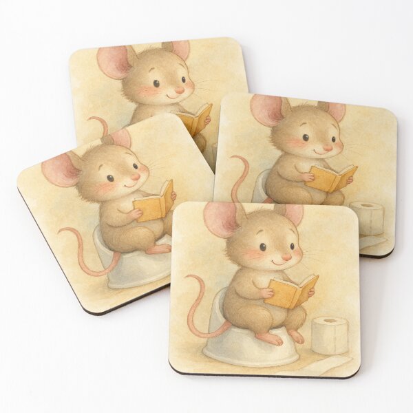Item preview, Cute Mouse for Potty training  designed and sold by DanielleMinkoff.