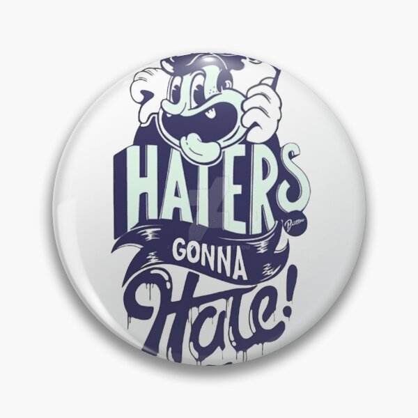 Item preview, Haters Gonna Hate – Attitude T-Shirt designed and sold by RanditGOZ.