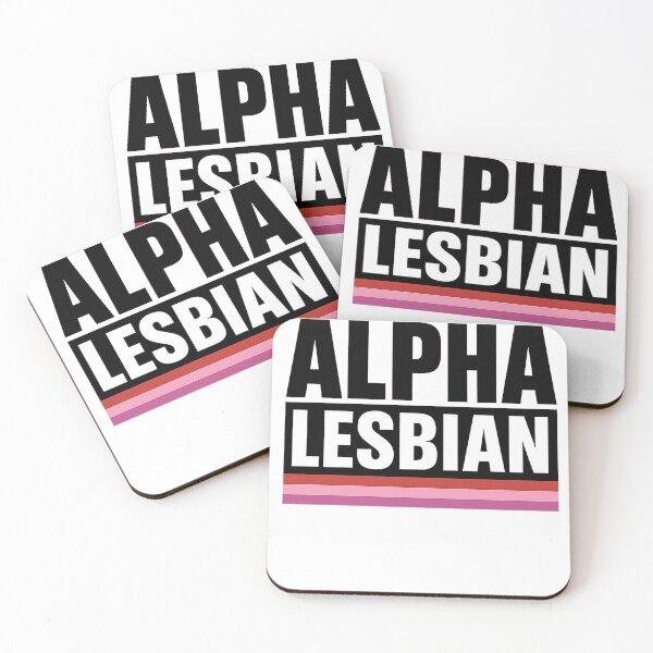 Item preview, Alpha Lesbian Pride Bold Typography - LGBTQ Empowerment Design designed and sold by NaomiYuhas7.