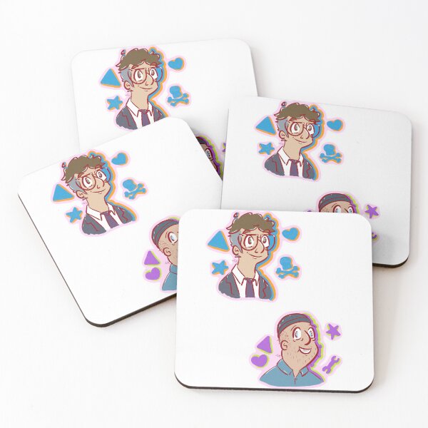 Item preview, Mort and Teddy pair portraits designed and sold by THOMCO.