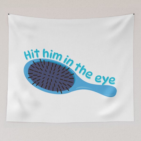Item preview, Blue Plastic Hairbrush designed and sold by PercyJackson9.