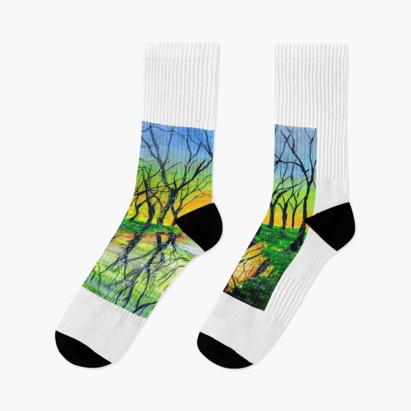 Item preview, Reflections of a Sunset Lake designed and sold by Augustyn Engty.