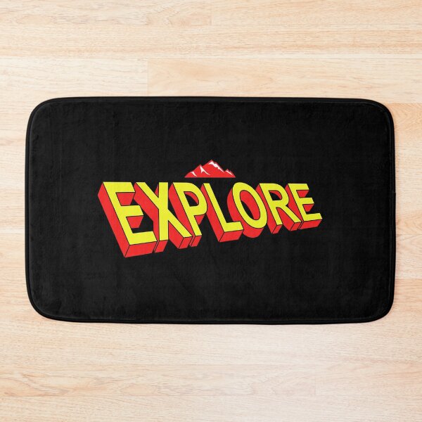 Item preview, Cool Geeky Outdoors Explore Logo Parody designed and sold by BoggsNicolasArt.