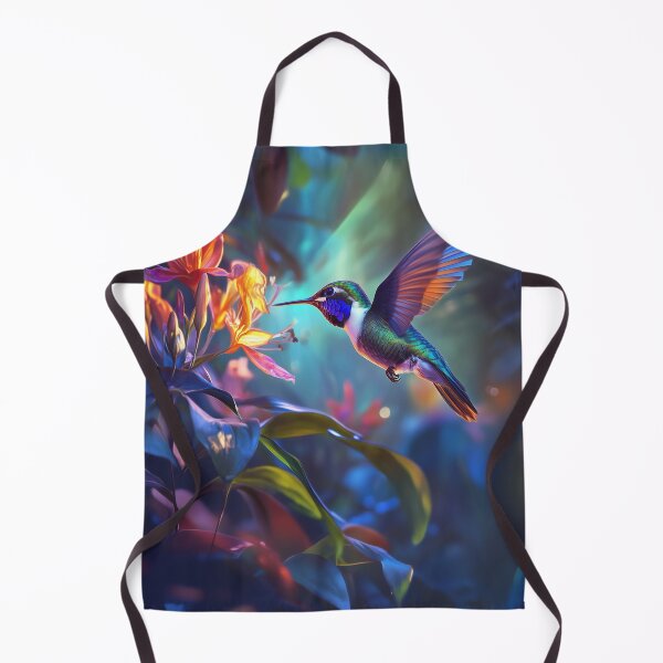 Item preview, HOVERING HUMMING BIRD FEASTING designed and sold by randynash.