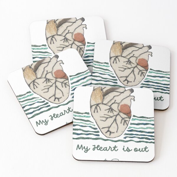 Item preview, My Heart is out at Sea designed and sold by Legno alla Deriva.