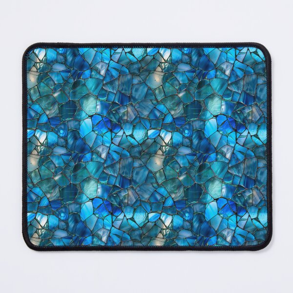 Item preview, Azure Stained Glass Mosaic designed and sold by NTGUILTY.